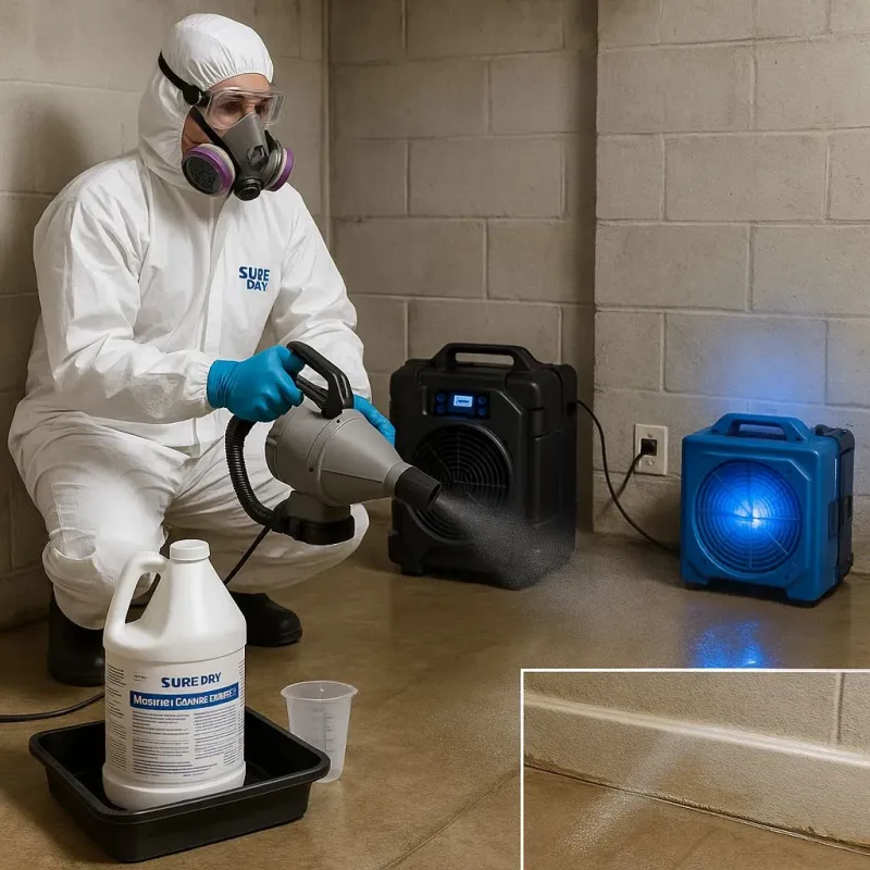 Sanitization and Odor Removal process in Onarga, IL