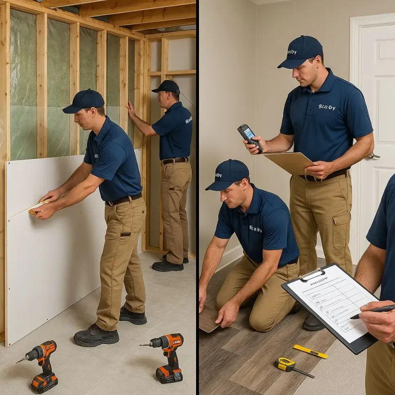 Repairs and Reconstruction process in Onarga, IL