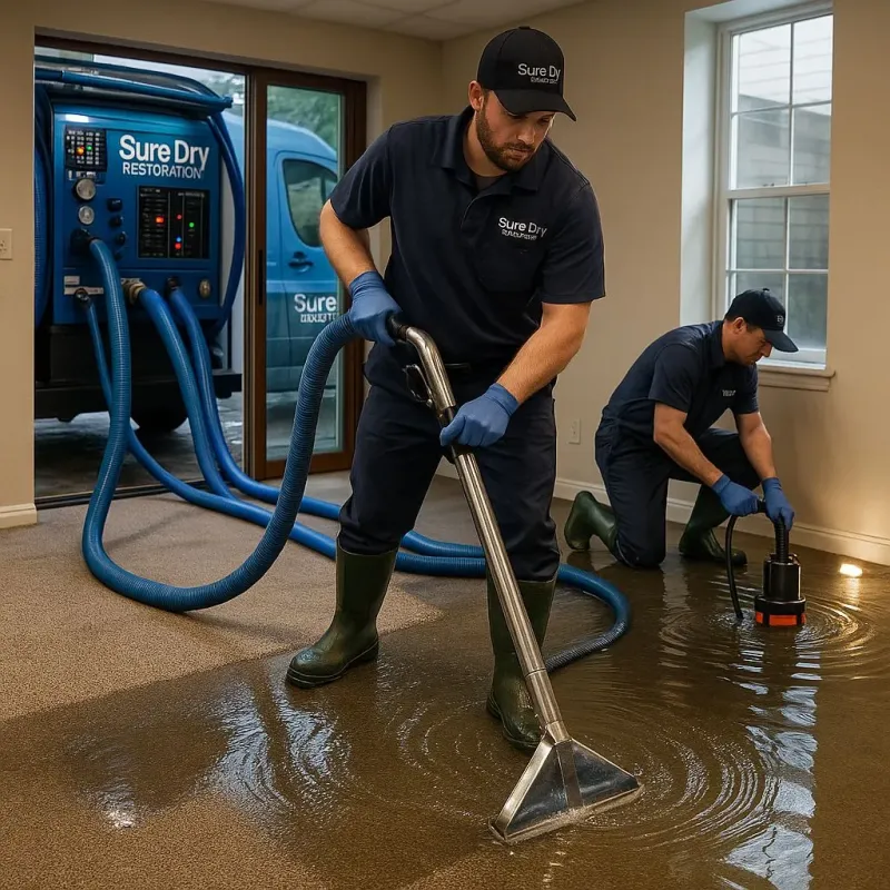 Water Extraction and Removal process in Onarga, IL
